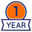 One year warranty on our services